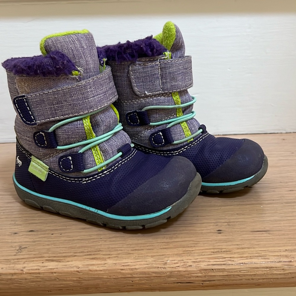 See Kai Run sneaker boots